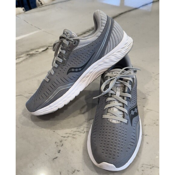 Saucony Men's Kinvara 11 Running Shoe    Size 8.5    Alloy/Charcoal    S20551-40 - Picture 3 of 9